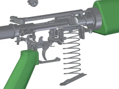 Colt M 16 3D model