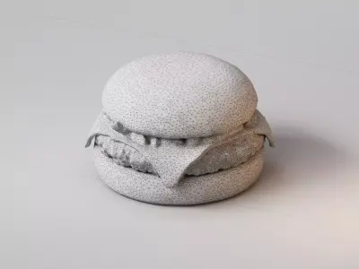 Cheeseburger 3D model