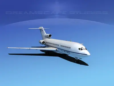 Boeing C-22A USAF 3 3D model