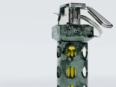 Flash bang 3D model