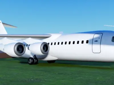 BAE 146 3D model