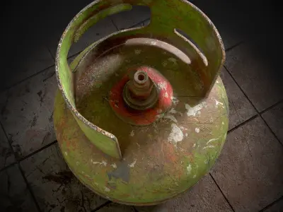 Gas Tank Elpiji 3kg  3D model