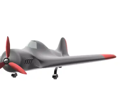 Old plane 3D print model