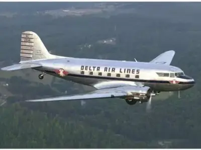 Douglas DC-3 3D model purchase