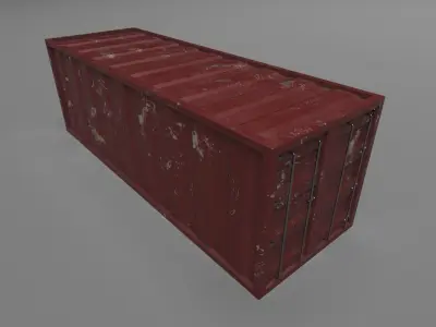 Shipping container 3D model buy