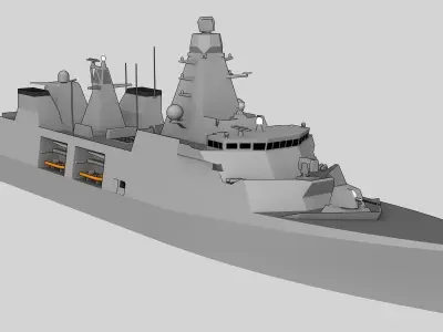 FFG Arrowhead 140 class Low-poly 3D model