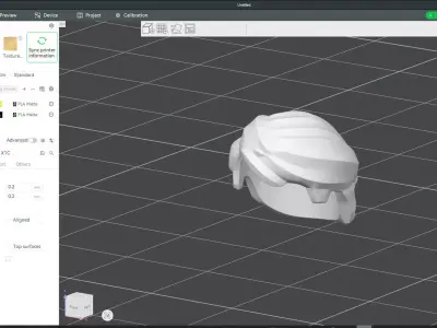 Custom3Dprint Minifigure Accessory - Minifigure Hair S2 - 105 3D print model