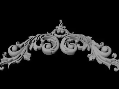 dekor ornate design 3D model