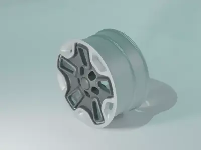 Jeep Wrangler Wheels rims 3D model