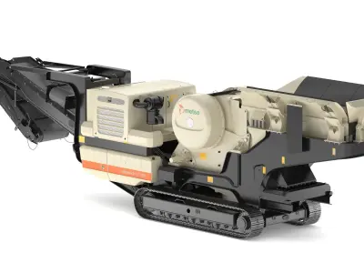 Lokotrack LT120 Mobile Jaw Crusher 3D model