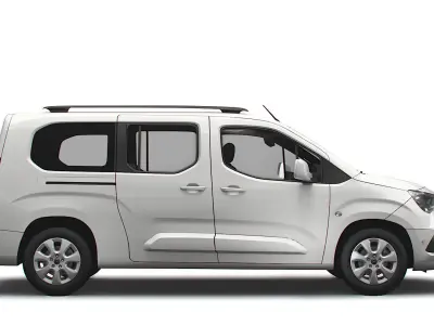 Opel Combo Life XL 2022 3D model
