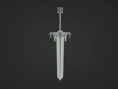 heavy sword 3D model