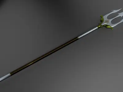 The Trident of Poseidon 3D model