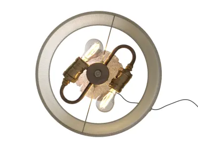 Manual nature Table lamp 3D model