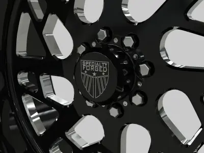 Specialty Forged SF008 Wheel 3D model