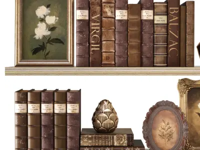 Decorative Set 04 3D model