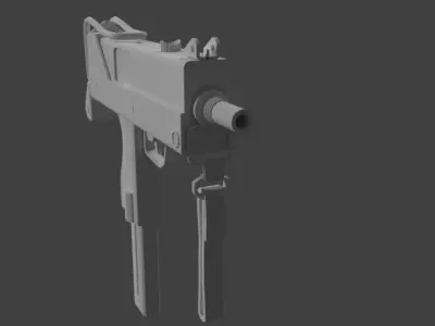 ingram mac 10 3D model