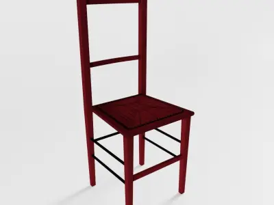 Antique Chair 3D model