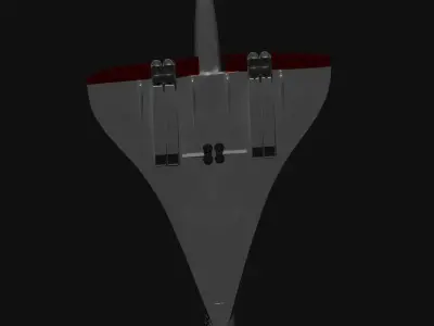 THE CONCORDE 3D model