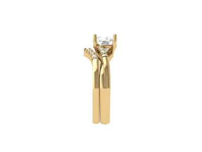 Wedding Ring  3D print model 98
