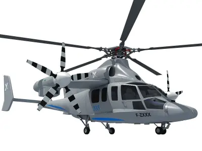 3D Helicopter Models 3D Model Pack