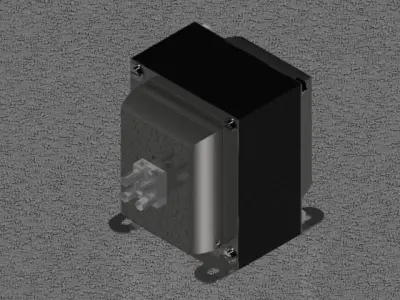24vac stepdown transformer Free 3D model