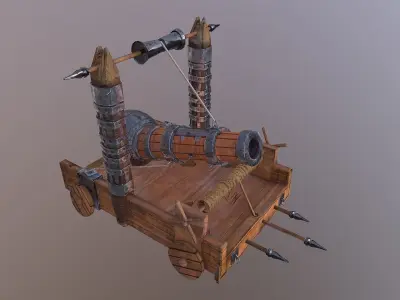 Ottoman Mortar  3D model