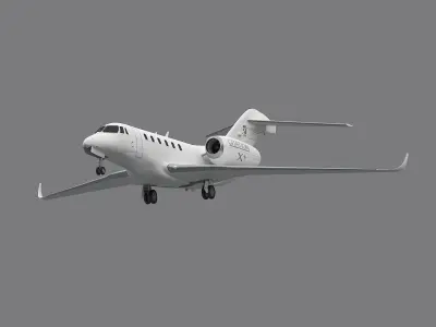 Cessna Citation X 3D model by velychko-3d-studio