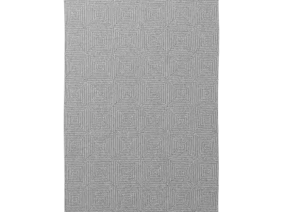  Diamond Illusion Designer Rug Model, Grey 