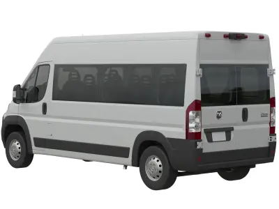 2024 Ram ProMaster 2500 SLT  WINDOW VAN HIGH ROOF 159 WB 3D model