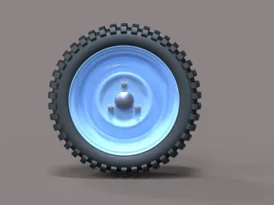 Offroad wheel 24 3D model
