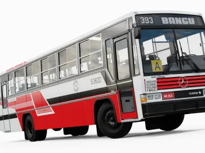 1989 Caio Padron Vitoria Campo Grande MB OF-1315 v2 3D model