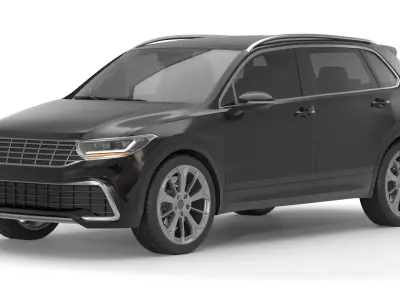 Generic SUV 05 3D model