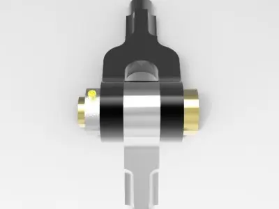 Knuckle Joint or Pin Joint Free 3D model