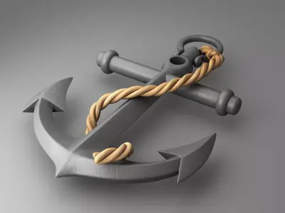 Anchor 3D model