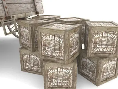 Coach Jack Daniels 3D model