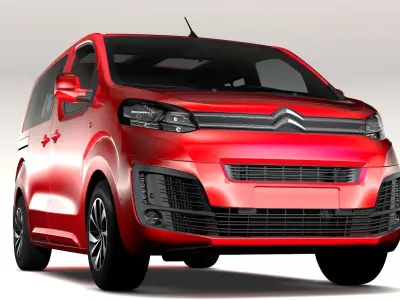 Citroen SpaceTourer L1 2017 3D model