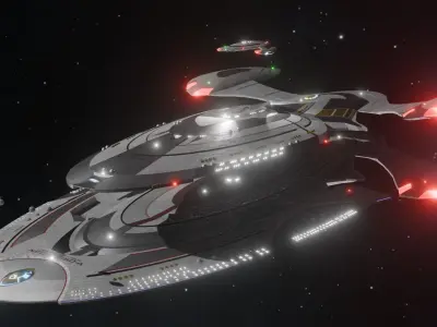 Prometheus A 3D model