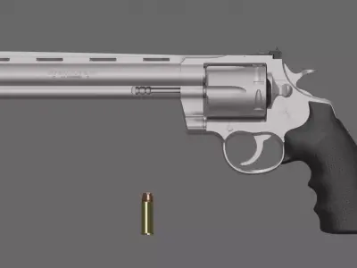 Anaconda 44 Magnum 3D model