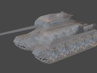 T-34 85 3D model