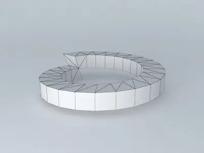 Industrial part Free 3D model V22