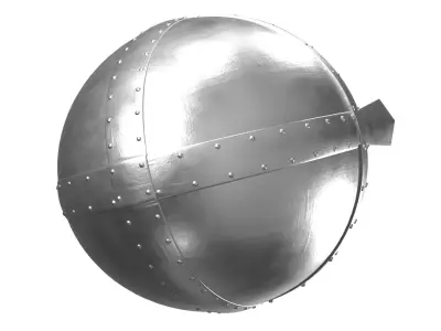 Viking Helmet PBR Low-poly 3D model