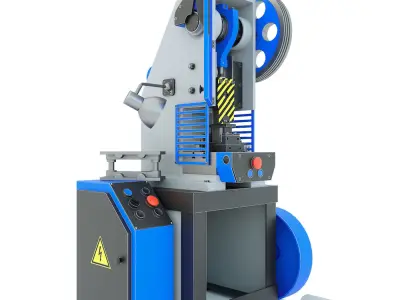 Machine tool mechanical press K2116B 3D model