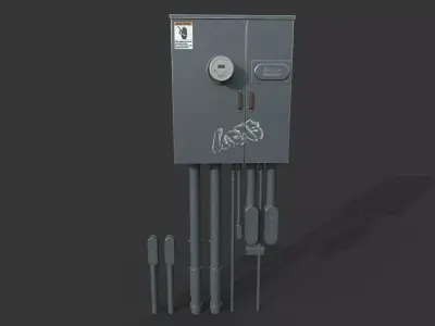 Electrical Box 3D model
