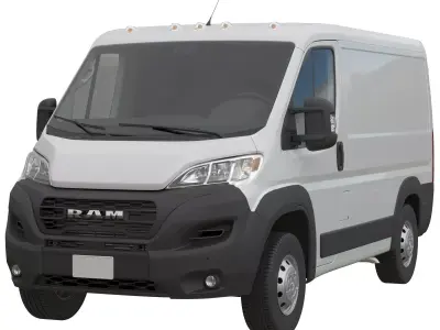 2024 Ram ProMaster CARGO VAN LOW ROOF 118 WB 3D model