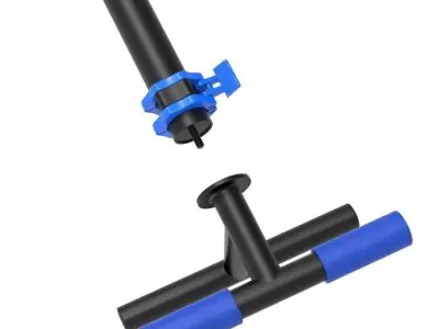 Tibialis training bar Barra de entrenamiento Tibialis 3D model