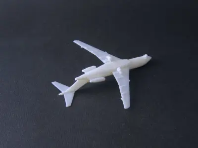Boeing 727-100 3D print model