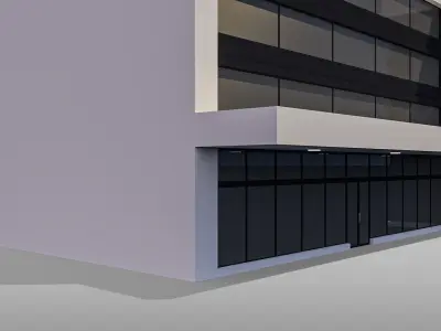 Commercial Building 010 3D model