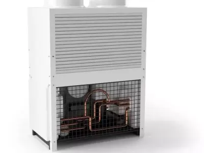 Power Generator White 3D model