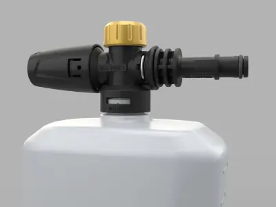 Power Pressure Washer Bottle 3D model